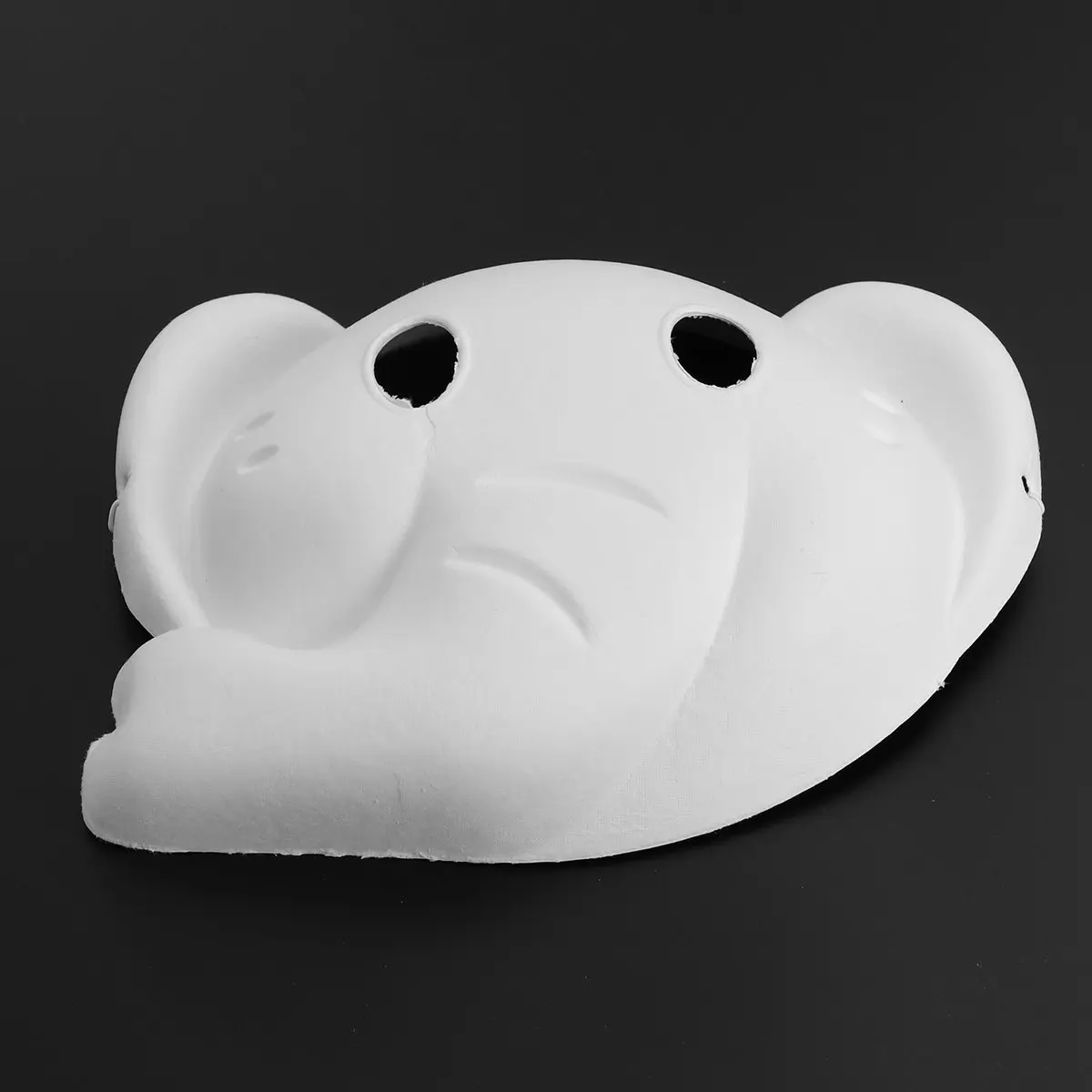 Blank White Mask for Kids and Adults DIY Painting Craft Activity Full Face Mask for Easter Costume Masquerade Party