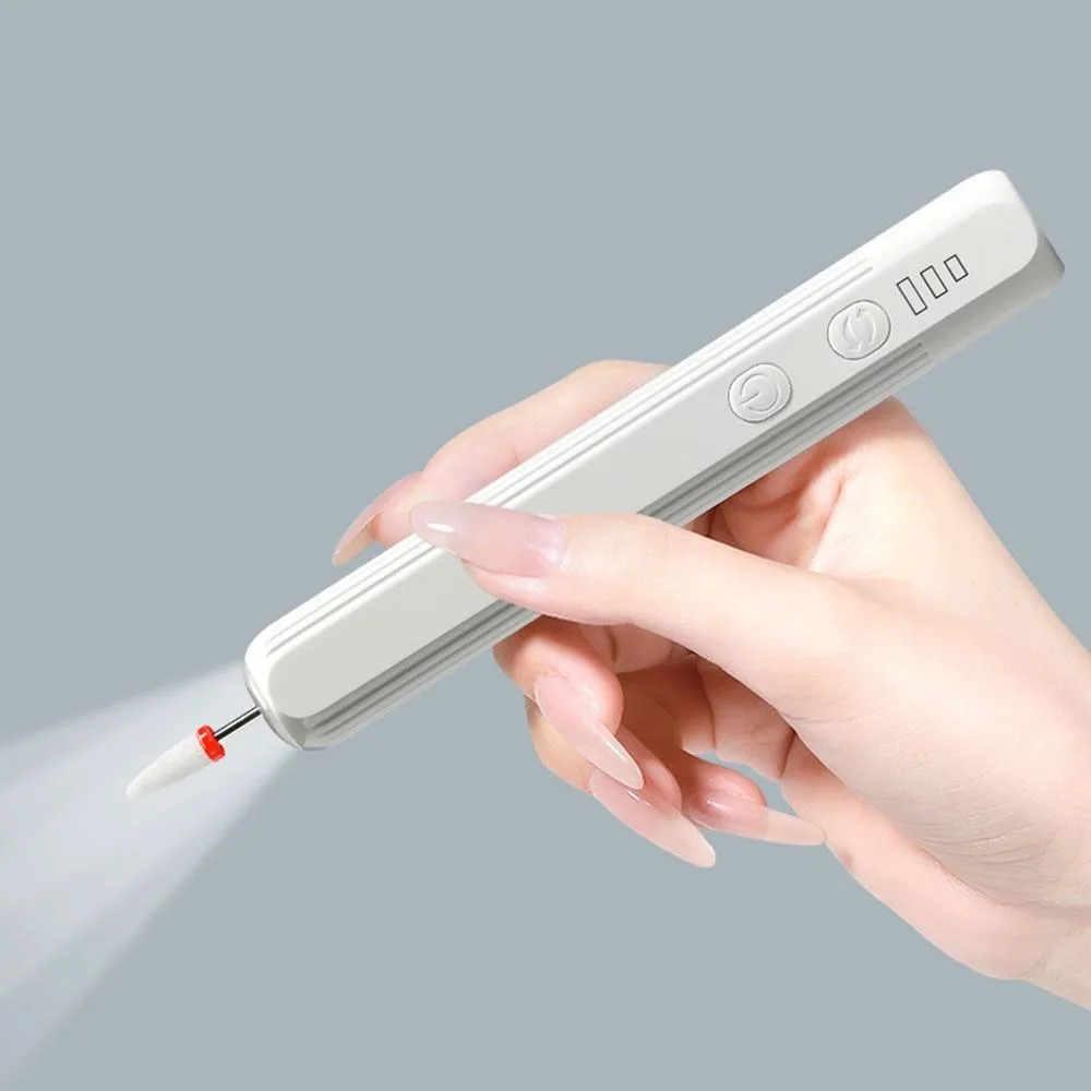 Gift Cordless Electric Nail Drill Set Rechargeable Portable Manicure Machine Durable Low Noise Electric Nail Grinder Polishing