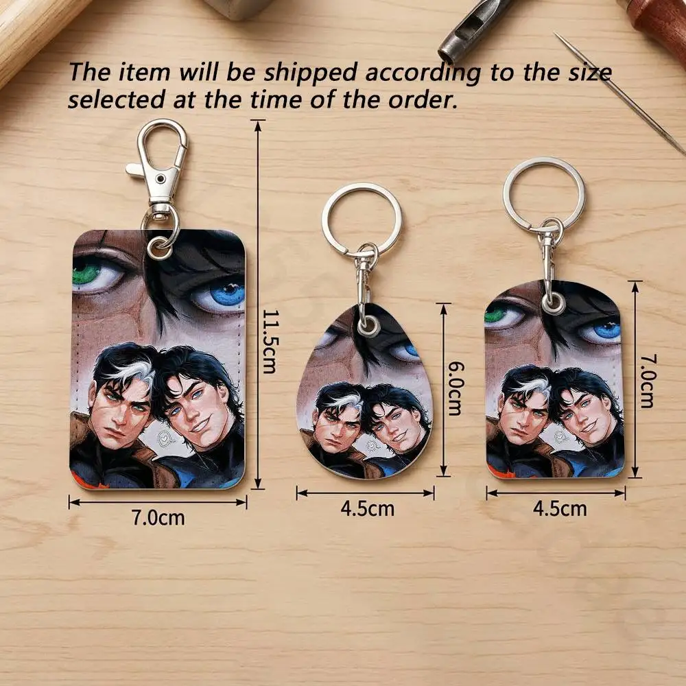 Cute D-Dick Grayson Holder Keychain For Bank Business Work Card Holder Student Card Protective Case Bus Card view 6