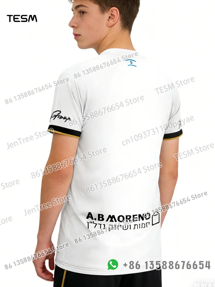 TESM Men Kid Breathable Sports T-Shirt 3D Printed Number Short Sleeve Training Top Loose Streetwear Trendy Tee S-6XL