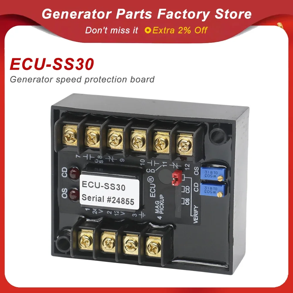 ECU-SS30 Generator Engine over Speed Controller for Engine Control System