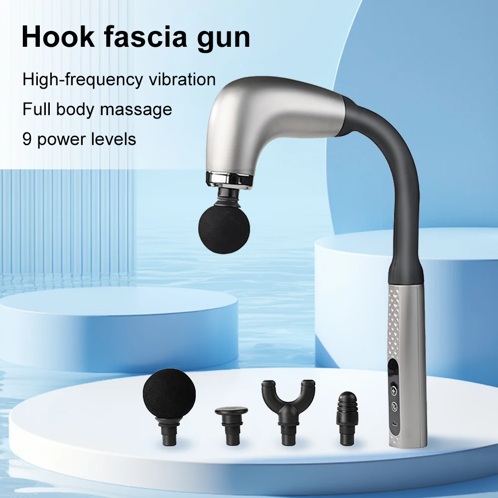 

Electric Fascia Gun Massager Body Relaxation Trigger Point Massage Machine for Fitness Hammer Home Handheld Hammer