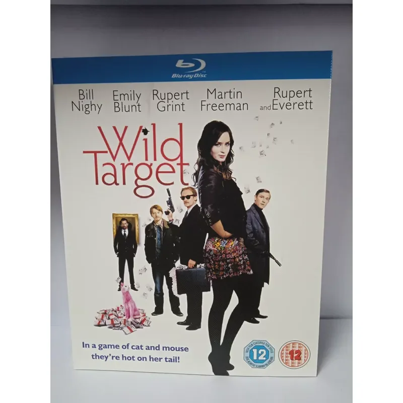 Blu-ray Movie Wild Target High Definition Disc for Home Theater Entertainment Collection