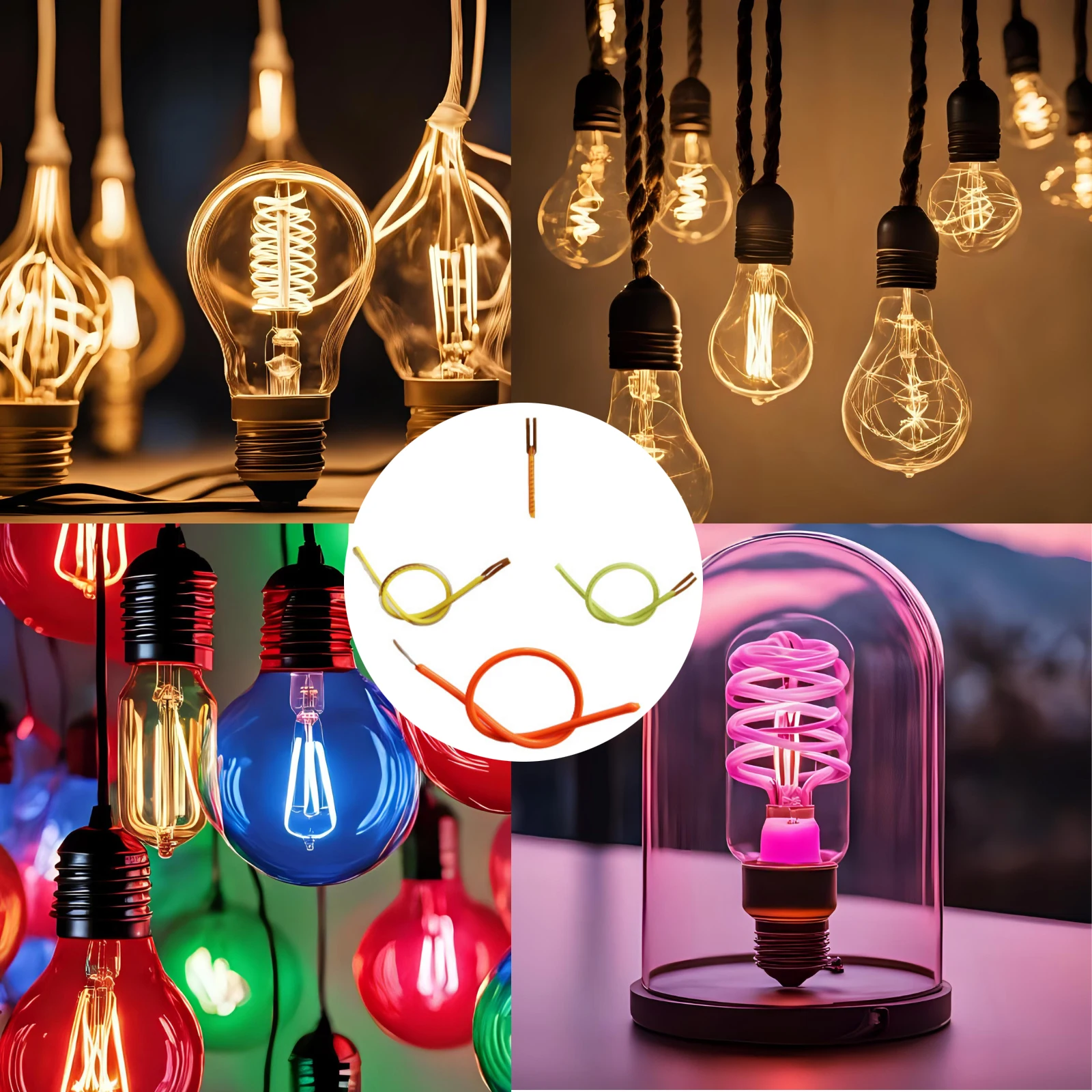 تيار مستمر 3 فولت قطع مجانية مرنة COB LED خيوط 25 مللي متر 80 مللي متر 110 مللي متر 300 مللي متر الرجعية اديسون لمبة أجزاء مصباح LED ديود شريط إضاءة الديكور #6