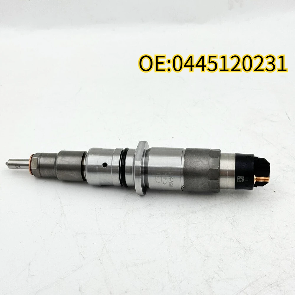 

High quality New For 0445120231 Fuel Injector For Komatsu PC200-8 Cummins QSB6.7 QSB5.9