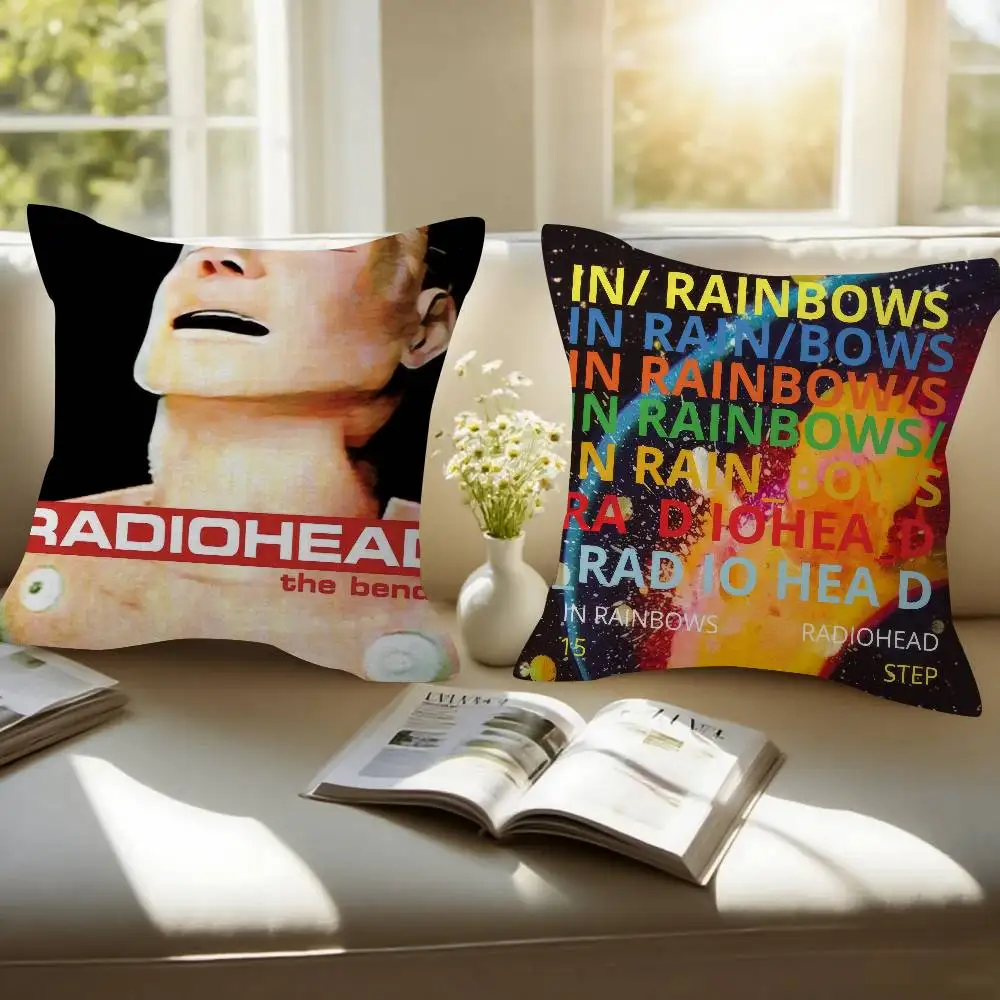 Rock Band Radiohead album   Cushion Cover 30x50 Polyester Sofa Cushions Decorative Throw Pillows Home Decoration Pillowcover