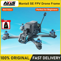 Axisflying Manta5 SE FPV Drone Kit DJI O4 lite Squashed-X Frame AE227-1960KV Motor with GPS for Freestyle Long Range Drone