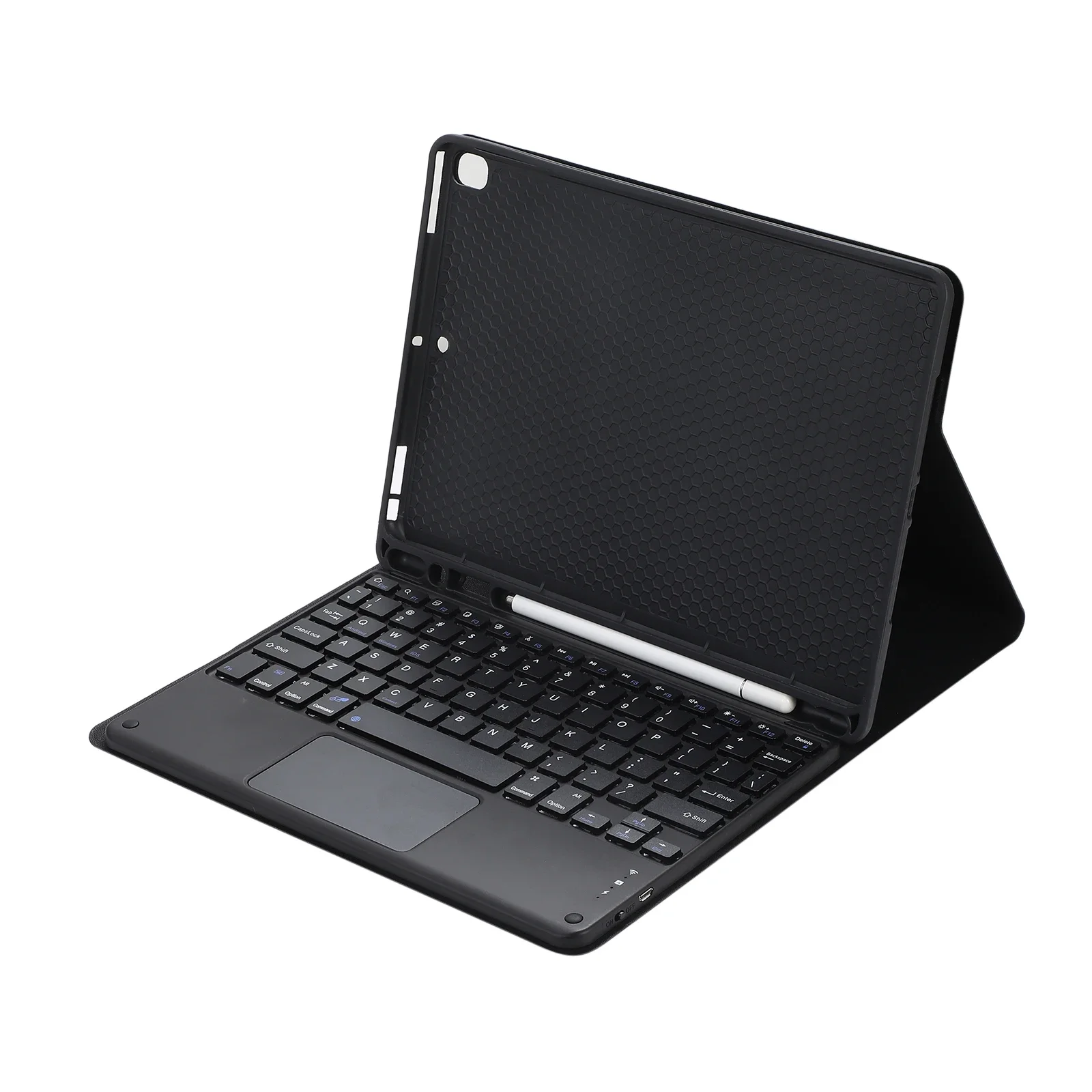 Imagem -02 - Capa com Teclado sem Fio Bluetooth com Slot para Lápis Capa para Samsung Galaxy Tab s7 s8 s9 fe Plus a7 a8 a9 s6 Lite 10.5