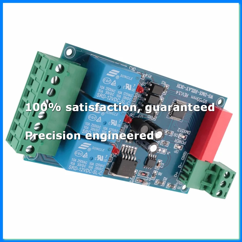 3CH 512 RELAY OUTPUT , LED Dmx512 Controller Board, LED DMX512 Decoder,Relay Switch Controller-A69M