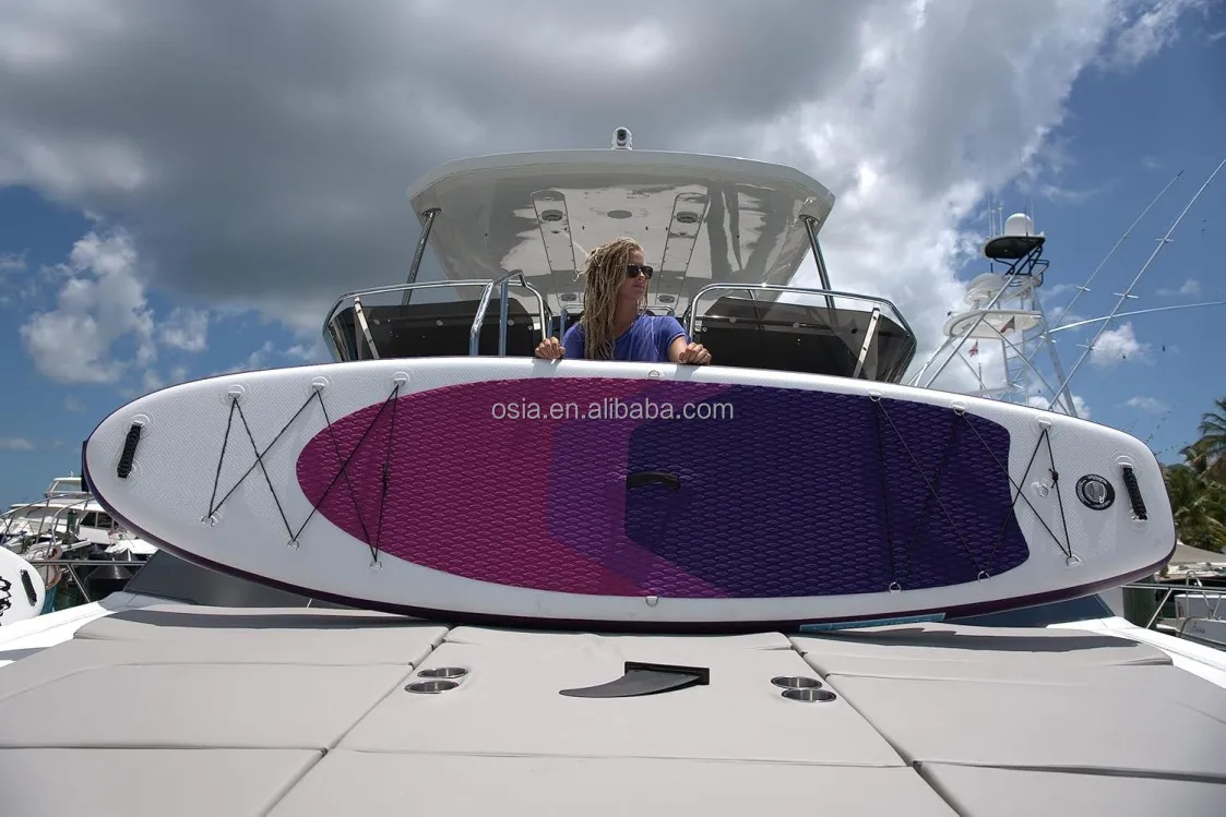 الرياضات المائية نفخ مجداف مجلس تصفح مجلس موجة تصفح الصيد IBoard ISUP بولي كلوريد الفينيل/EVA الخشب الوردي في جميع أنحاء تصاميم مخصصة