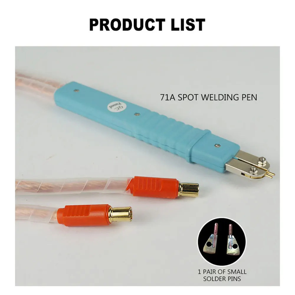 Single Hand-Held Spot Welding Pen Components Hardware Battery Spot Welding Machine Welding Lithium Battery Nickel HB-71A