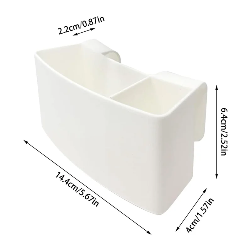 رف تخزين بلاستيكي ABMS مع فتحات قابلة للتعديل - حامل أدوات الفخار، منظم عجلة الفخار