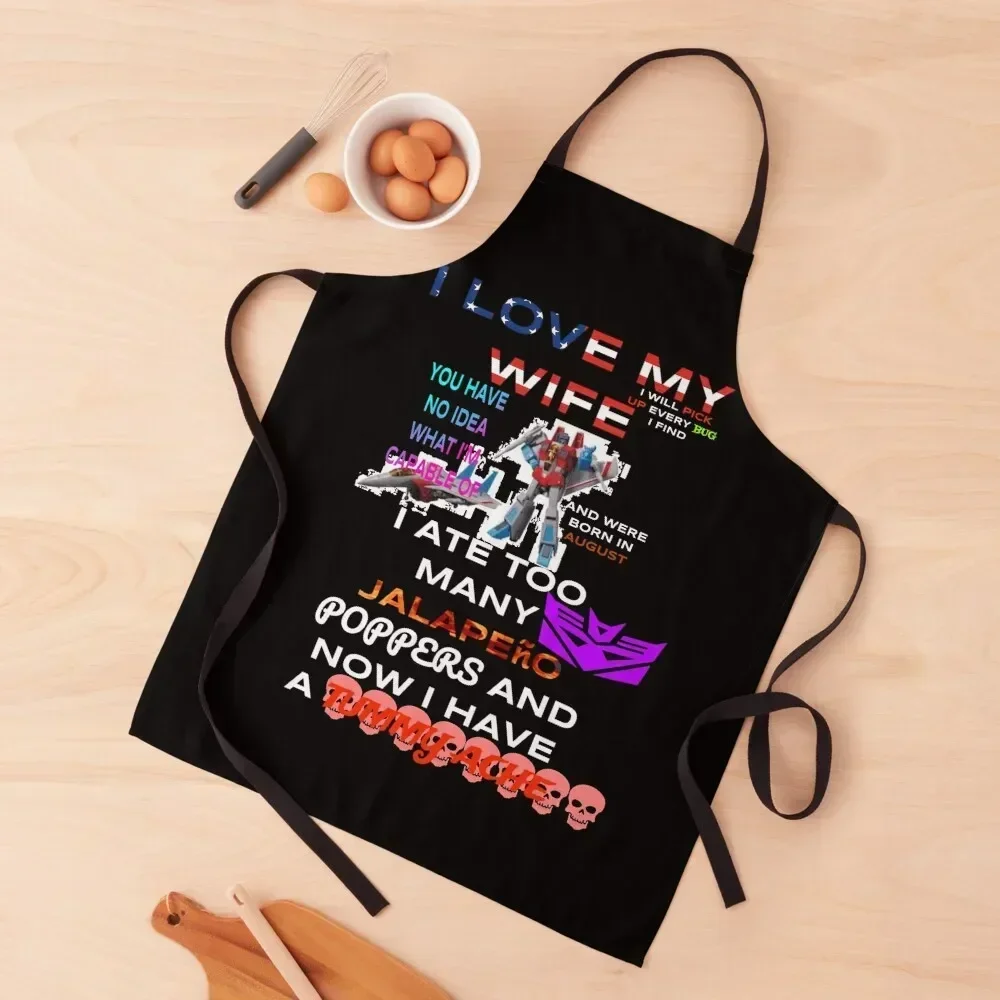 

Shirt :) Apron Utensils For Kitchen with pockets waiter Apron