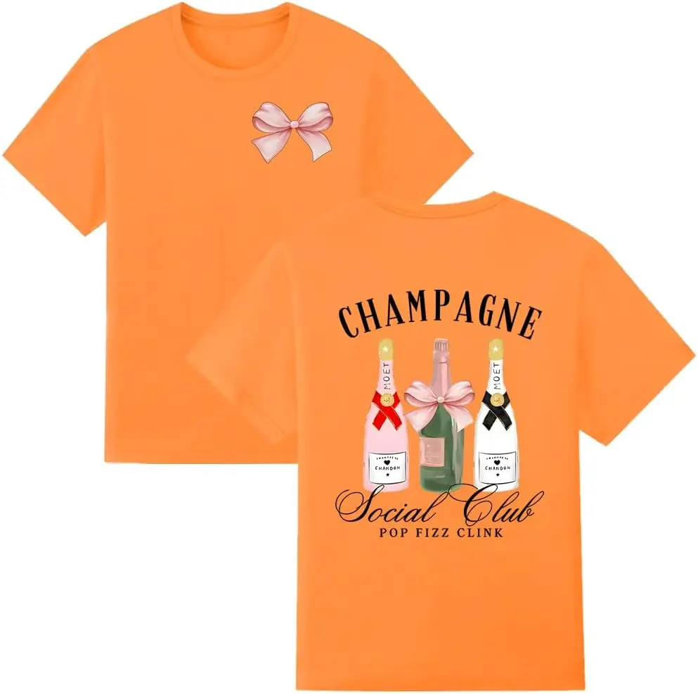 Champagne Social Club Shirt, Champagne Social Club Drinking Party Wedding T-Shirt