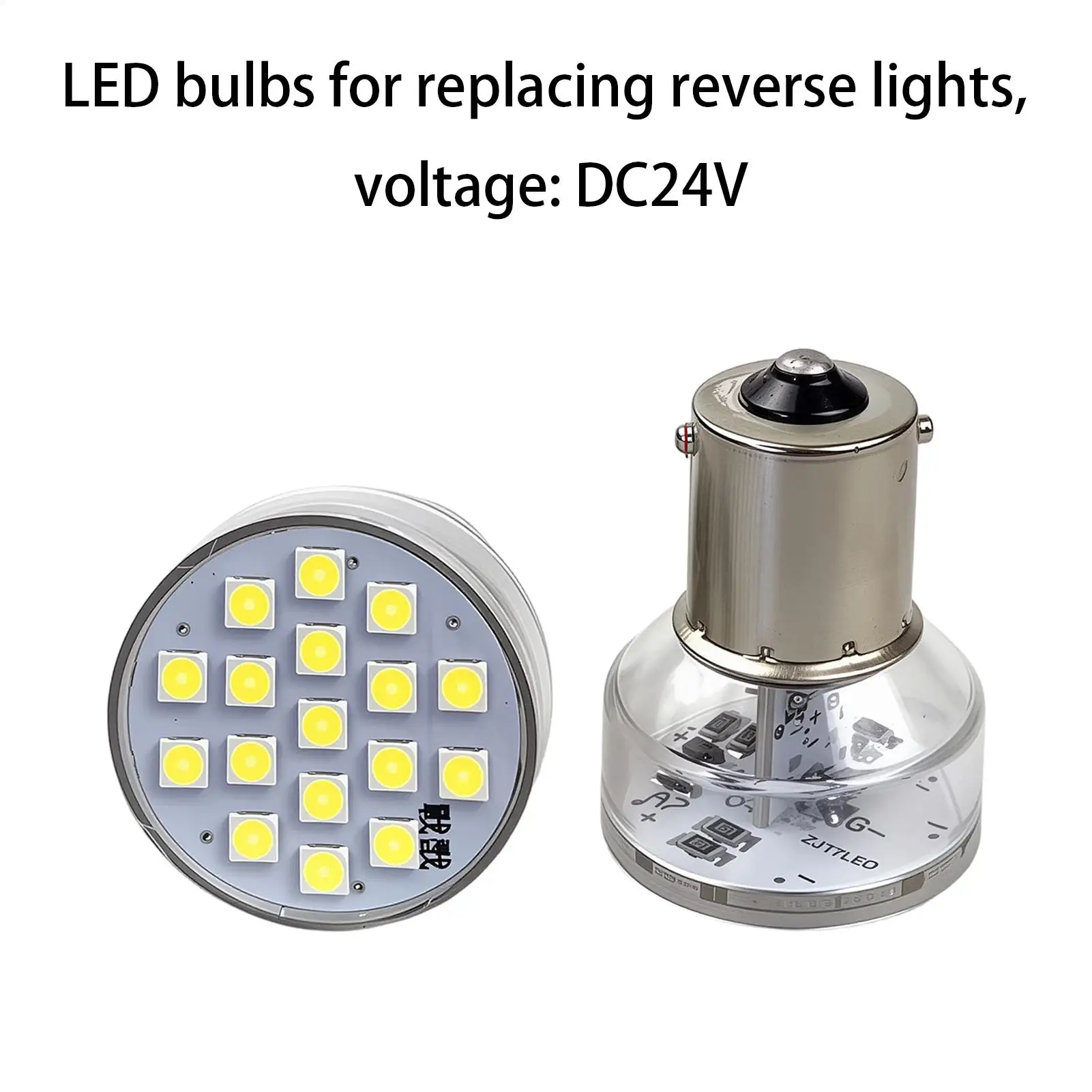 Car Taillight Bulb 24V High Brightness Plug Play Lamp Led Tail Light Bulb Replacement For RV Trailer Heavy Duty Vehicle Night