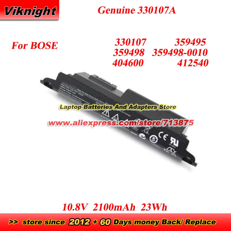 

Genuine 330107A Battery 330107 359495 359498 359498-0010 404600 412540 for Bose Soundlink Speaker III Soundtouch II Portable