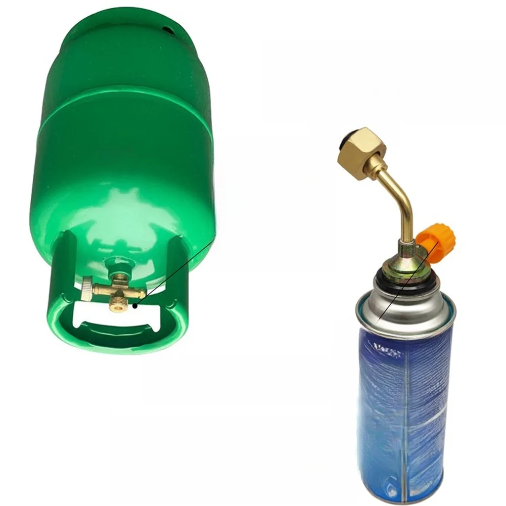 For Camping Gear Setup Inflatable Valve Camping Gas Adapter Outdoor Tool 9.7*6.8*7CM High-quality Copper Build