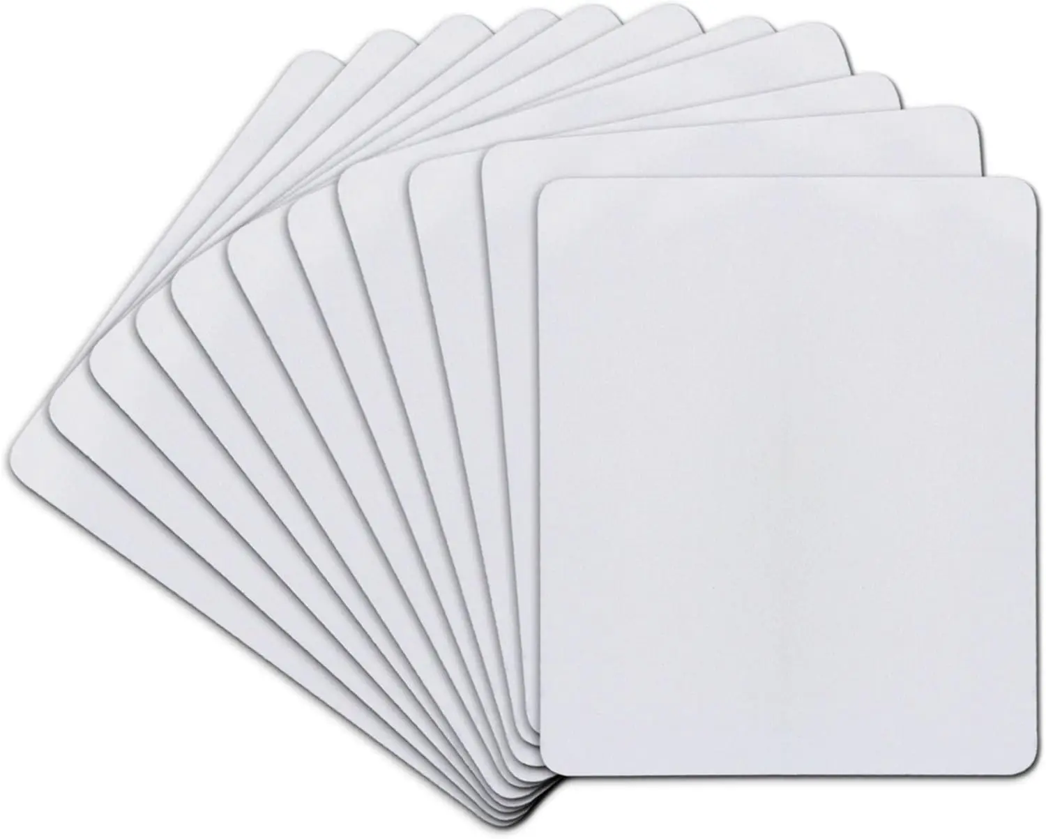 

Sublimation Mouse Pad Blank Rectangular 3mm Thick for Heat Press Printing Crafts White 11pcs