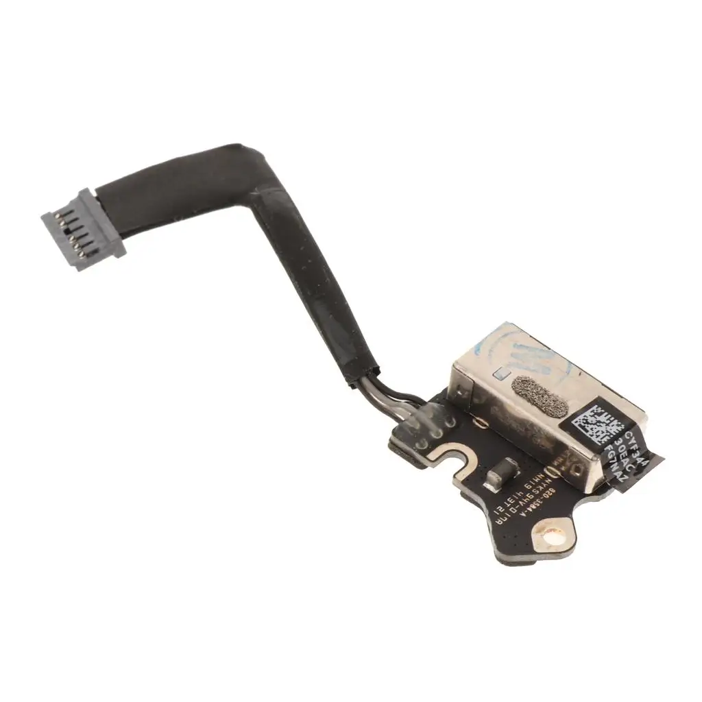Replacement I O Power Flex Cable Metal DC Jack Board for Macbook Air A1466 Hard Cable Upgrade