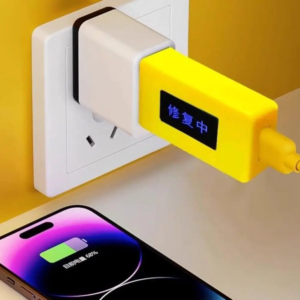 장치 정리 도구 스마트폰 최적화기 실시간 전압 모니터 다중 장치 충전을 위한 배터리 최적화기로 배터리 수명 연장