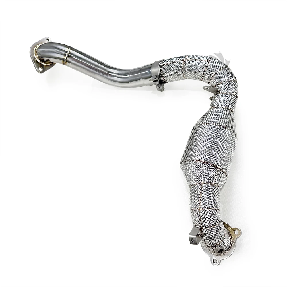 

Exhaust downspout for Mercedes CLA35 2019-2023 2.0T auto parts high performance head exhaust muffler