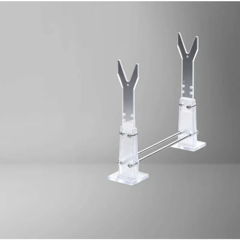 Transparent Acrylic Collectible Display Holder Detachable Stable Bracket for Handmade Hobby Model Ornaments