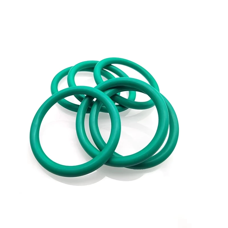 FKM O Ring CS7mm ID24-670mm Green Fluorine Rubber O Ring Sealing Gasket Insulation Oil High Temperature Resistance Fluorine 1Pc