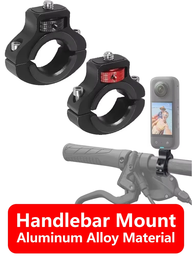 AliExpress EXSKOF Aluminum Alloy Bicycle Handlebar Mount Motorcycle Holder for Gopro 13 12 11 10 9 8 SJCAM AKASO Insta360 DJI Osmo Action Cameras