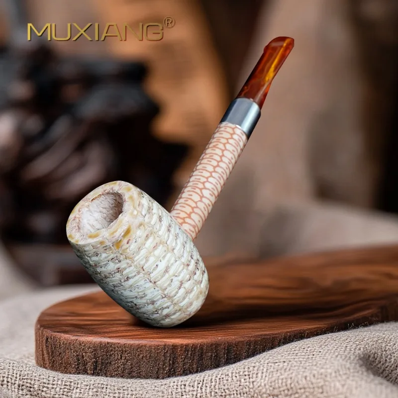 أنبوب الذرة المخصص طرف الفلتر الطبيعي الإبداعي لتقليل مرشح السجائر القطران القابل للإزالة لتنظيف أداة التدخين القابلة لإعادة التدوير