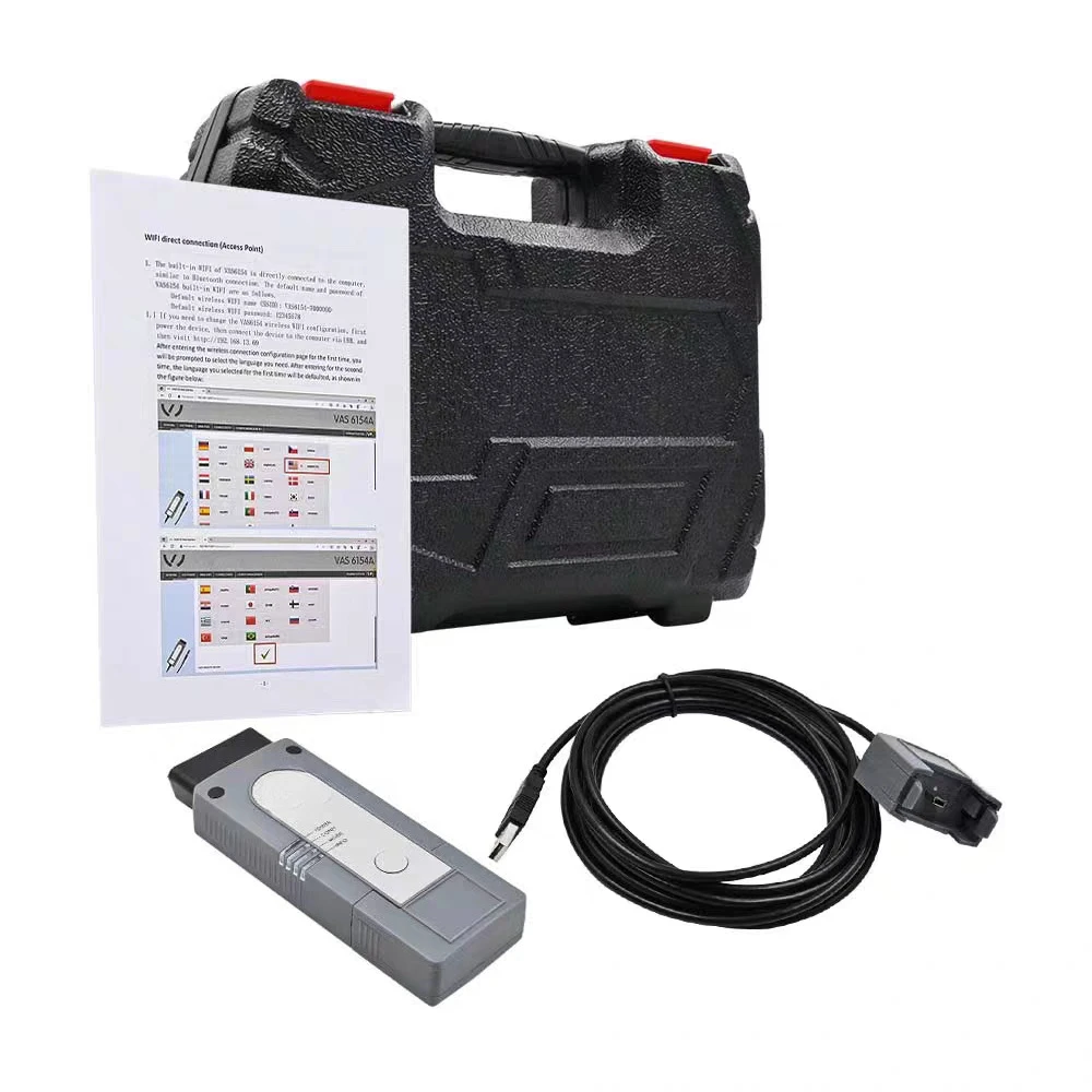 Best FORVAS6154A DOIP CAN FD NEW S25 E19 Work With Online Account 1:1 Original 6154A WIFI USB OBD2 Scanner Diagnositc Tool 5054A