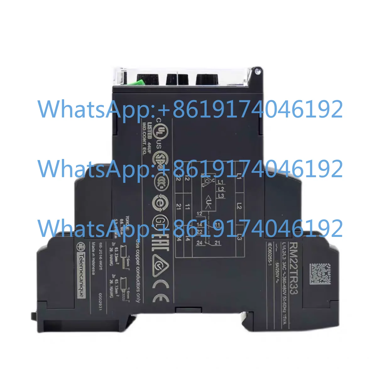 Phase Sequence Relay RM22TG20 Phase Loss Protector RM22TR33 Three-phase Parallel