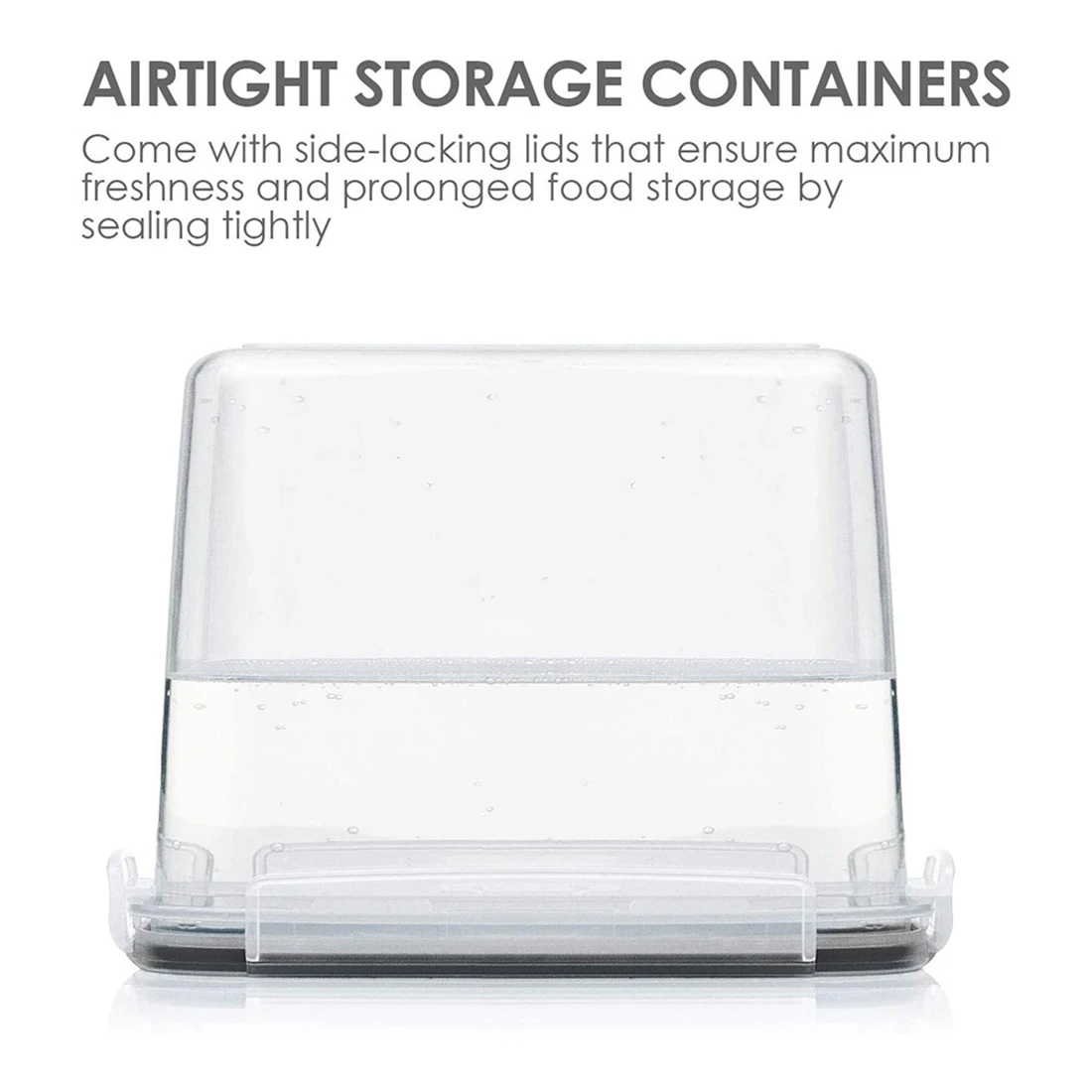 

4Pcs Airtight Food Storage Containers 3.6L-Plastic BPA Free Kitchen Pantry Storage Containers For Sugar,Flour And Baking-ABYA