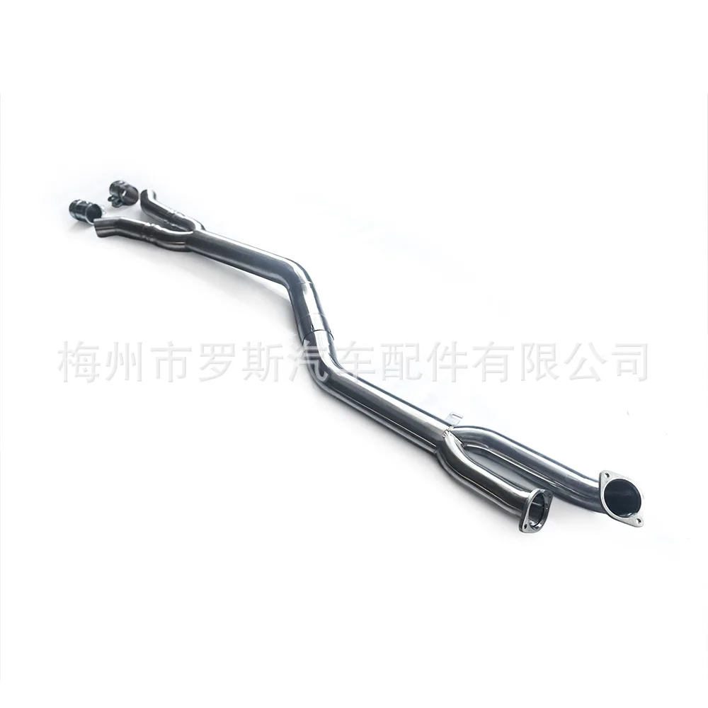BMW M2 G87 3.0T 2023 자동차 배기 파이프 시스템용 스테인리스 스틸 중간 튜브에 적합