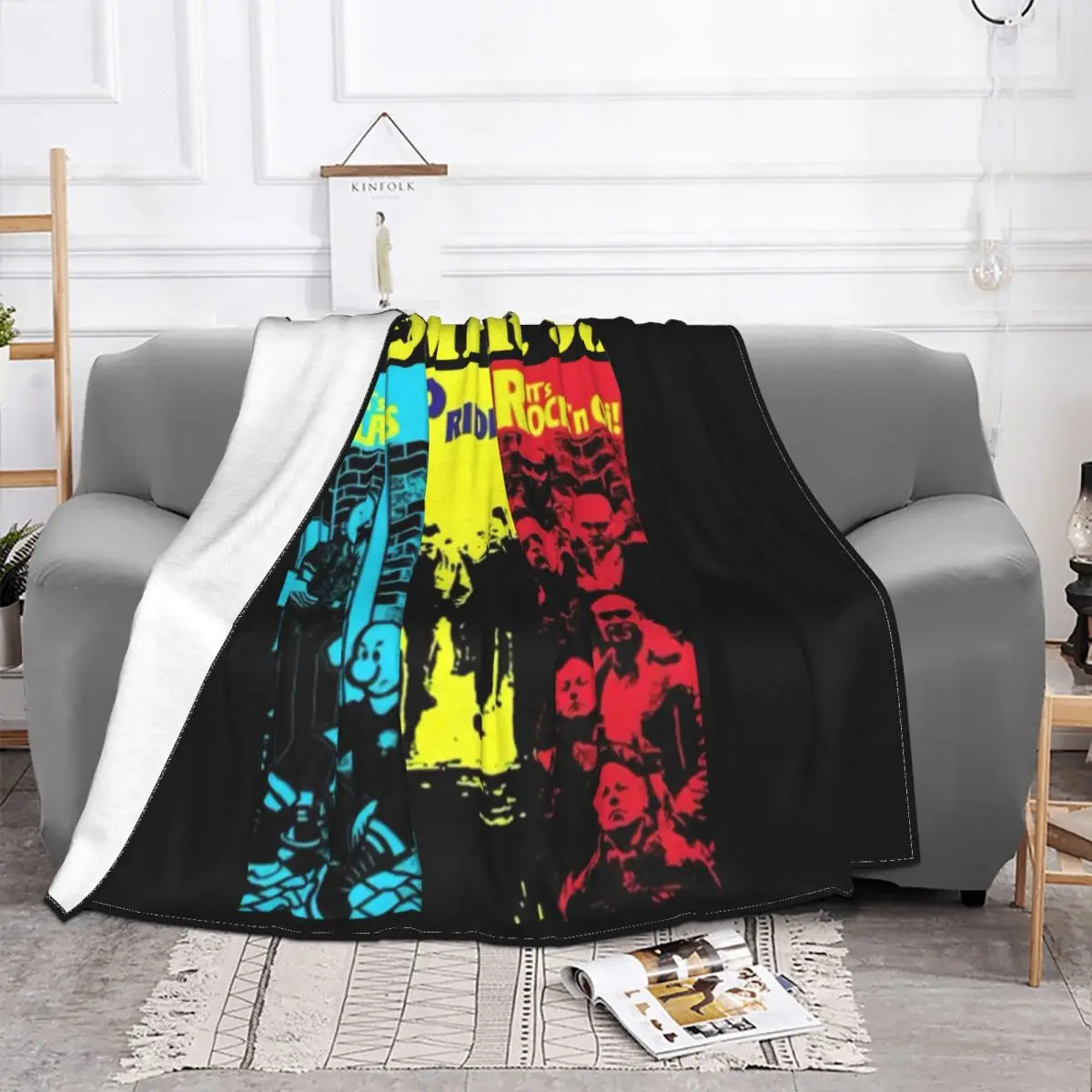 Stomper 98 2009 Dss Recorded N Rock Pride Level Oi Punk Band L Brand Style Crewneck Throw Blanket