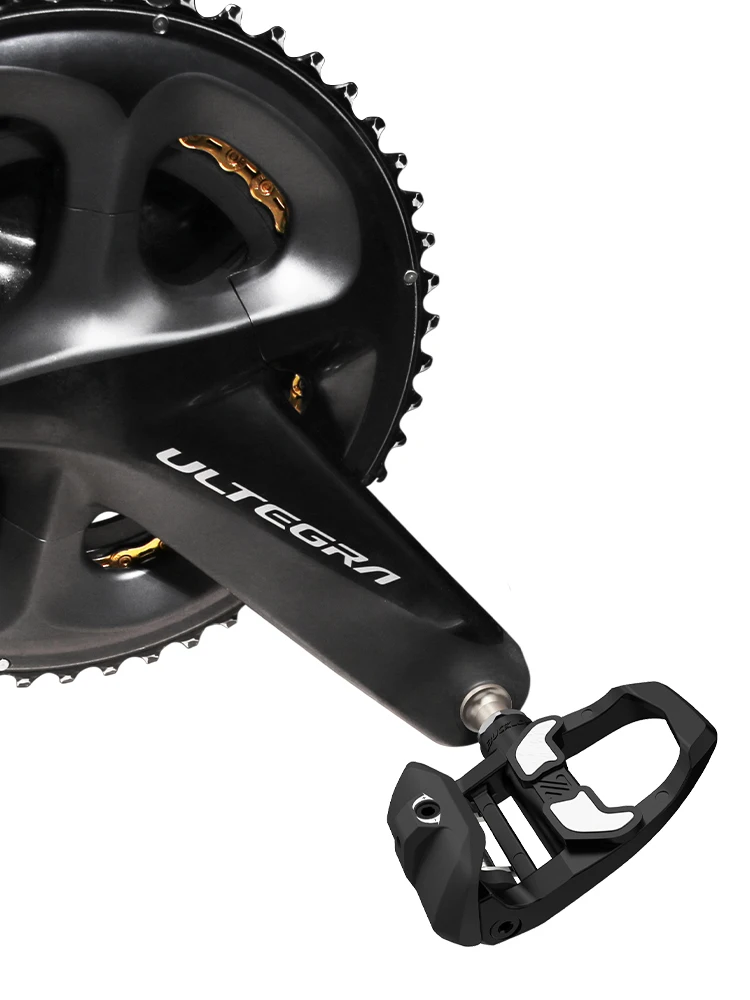 AliExpress BUCKLOS Road Bike Pedals for SPD-SL Titanium Spindle Bicycle Self-Locking Pedal with Cleats Bike Race Pedals Bicycle Part