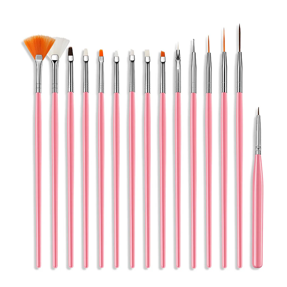 15pcs Fine Detail Paint Brush Set - Miniature Paint Brush For Detailing & Art Painting - Acrylic, Watercolor, Oil,Models