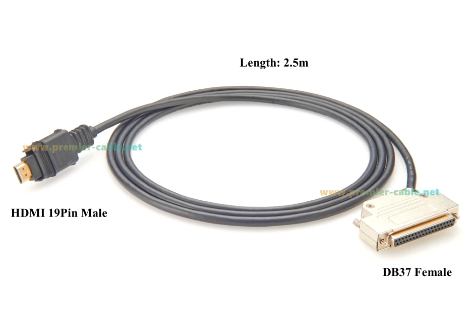 FTSI EAC 472578A für Netzwerkkabel High-Definition-Multimedia-Interface Stecker auf DB37 Buchse Kabel – Detail 5