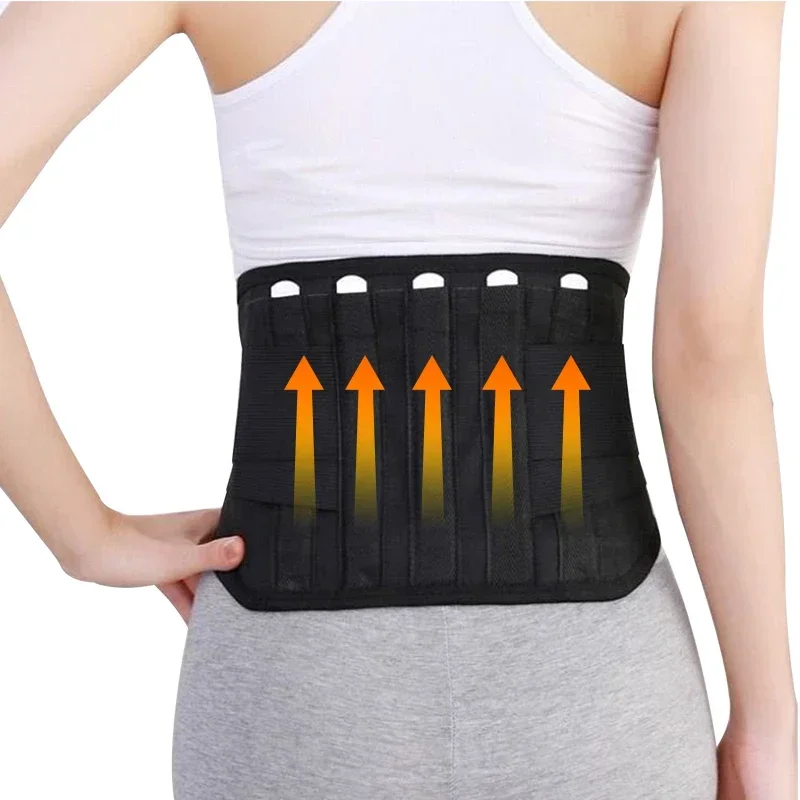 Self-Heating Belt Back Waist Posture Corrector Magnetic Therapy Lumbar Support Adjustable Back Brace Double afterburner belts