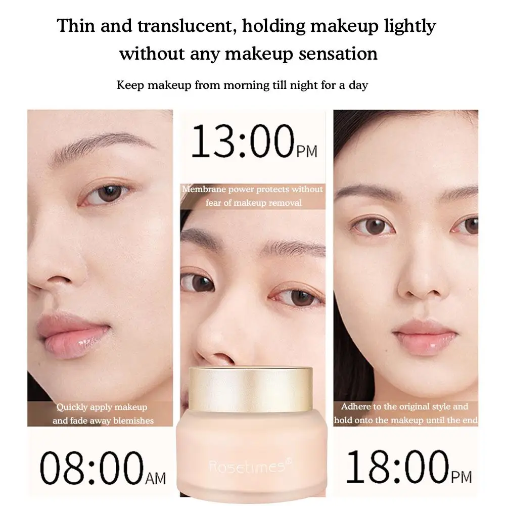 1pcs Soft Light Foundation Cream Waterproof and Sweat-proof Concealer Oil Control Moisturizing Beginners Face Makeup New