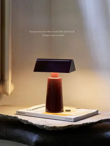 이탈리아 미니멀리스트 무선 휴대용 충전 테이블 램프, 다이닝 테이블, 모던 라이트, 럭셔리 인테리어, 홈 데코, 침대 옆 조명, LED