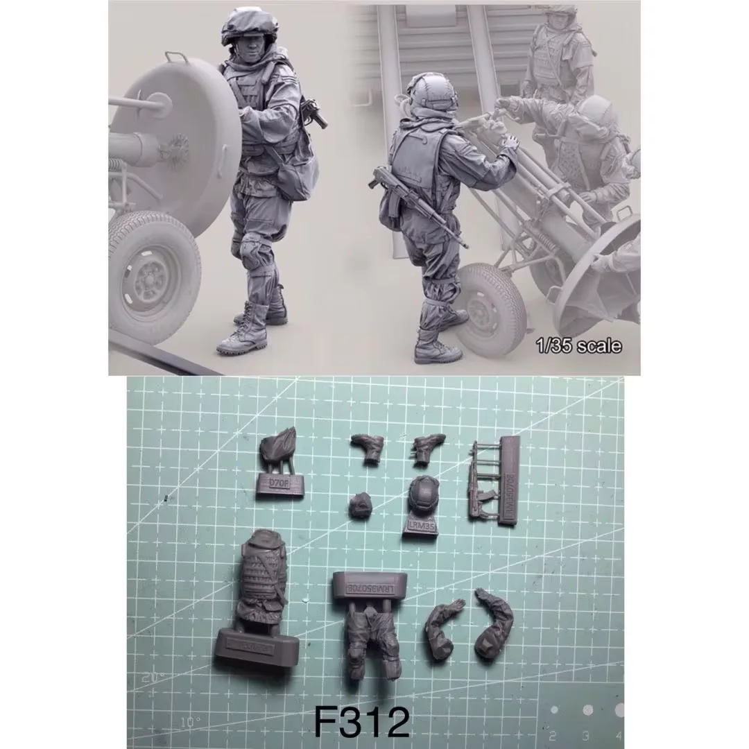 

1/35 фигурка модели из смолы GK, несобранный и Неокрашенный комплект