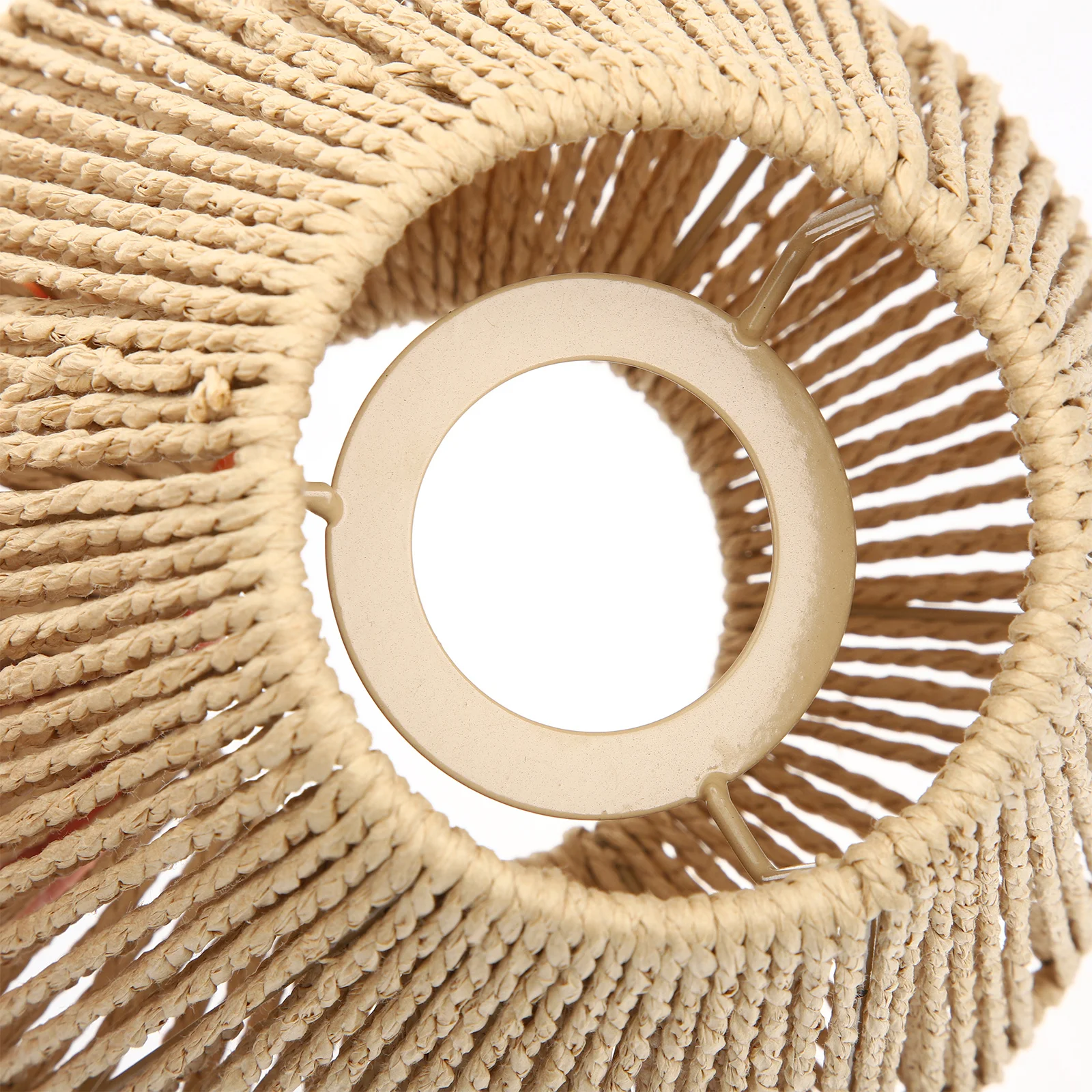 

Retro Lampshade Rustic Woven Bamboo Light Cover Soften Light For Home Coffee Shop Restaurant Pendant Ceiling Lamp Decor