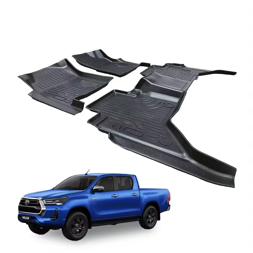 Precise Fitting Tpv Material Auto Floor Mats Factory Low Price Car Floor Cover car mat for Toyota Tacoma (Auto)