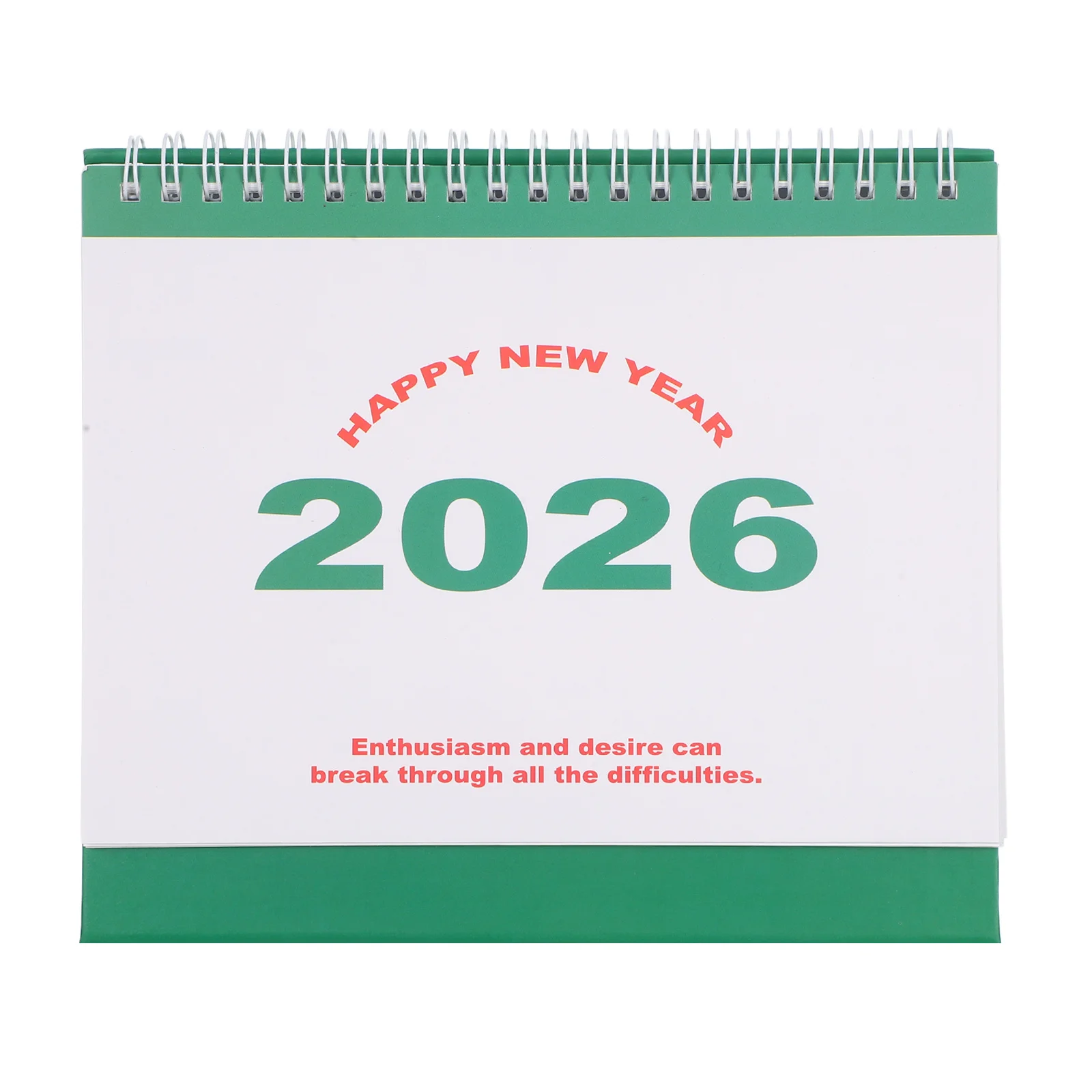 

Настольный календарь на 2026 год, эстетический спиральный переплетенный комплексный год, изысканное профессионализм, домашний офис