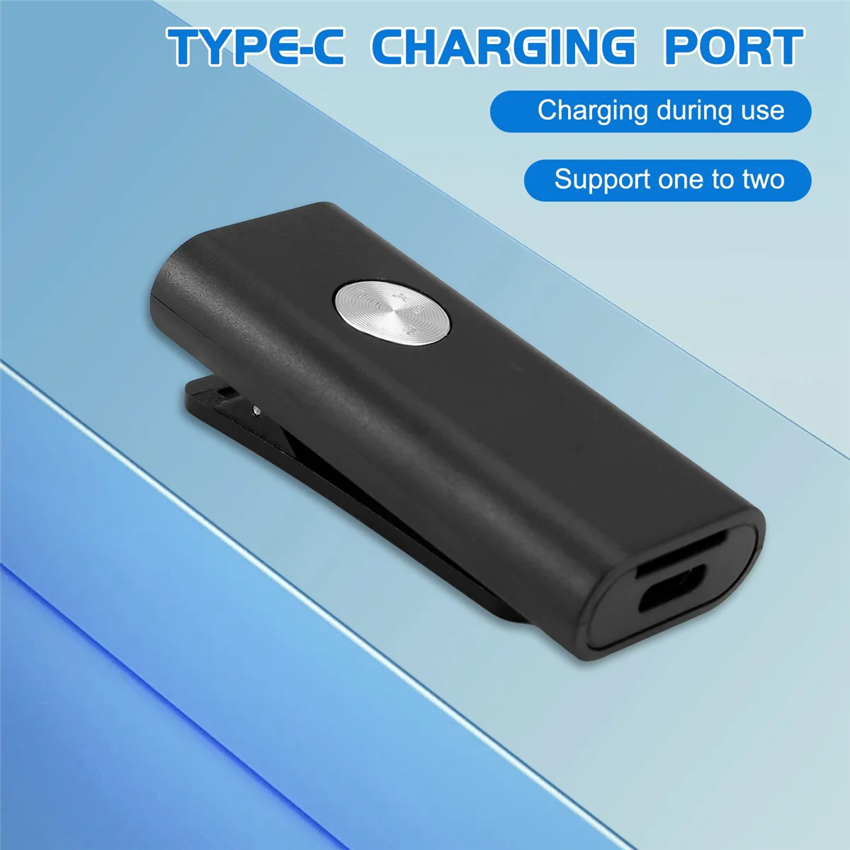 Portable Bluetooth Receiver Adapter Lavalier Bluetooth Adapter for Car Speakers Audio Receiver Bluetooth 5.0 Adapter