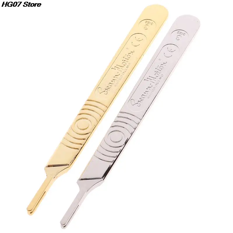 Hot sale Scalpel Handle Fits Blade Stainless Steel Surgical Hilt / Plastic Surgical Hilt Engraving Hand Tools Surgical Blade