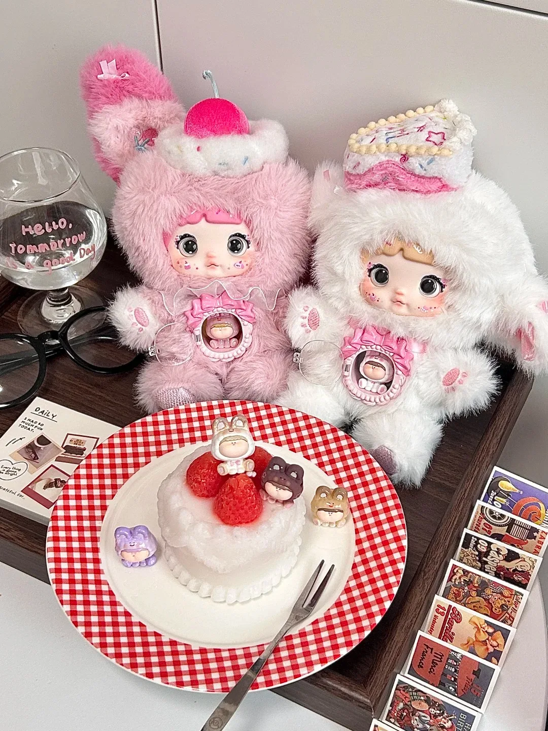 

Nommi Amlls Studio Joint Payment A Bite Of Sweetheart Trendy Blind Box Toys Doll Ornaments Decorative Pendants Girls Gift