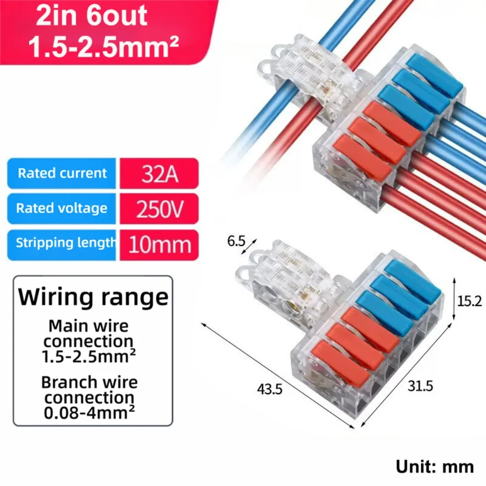 Variant: 2in 6out 1.5-2.5mm2