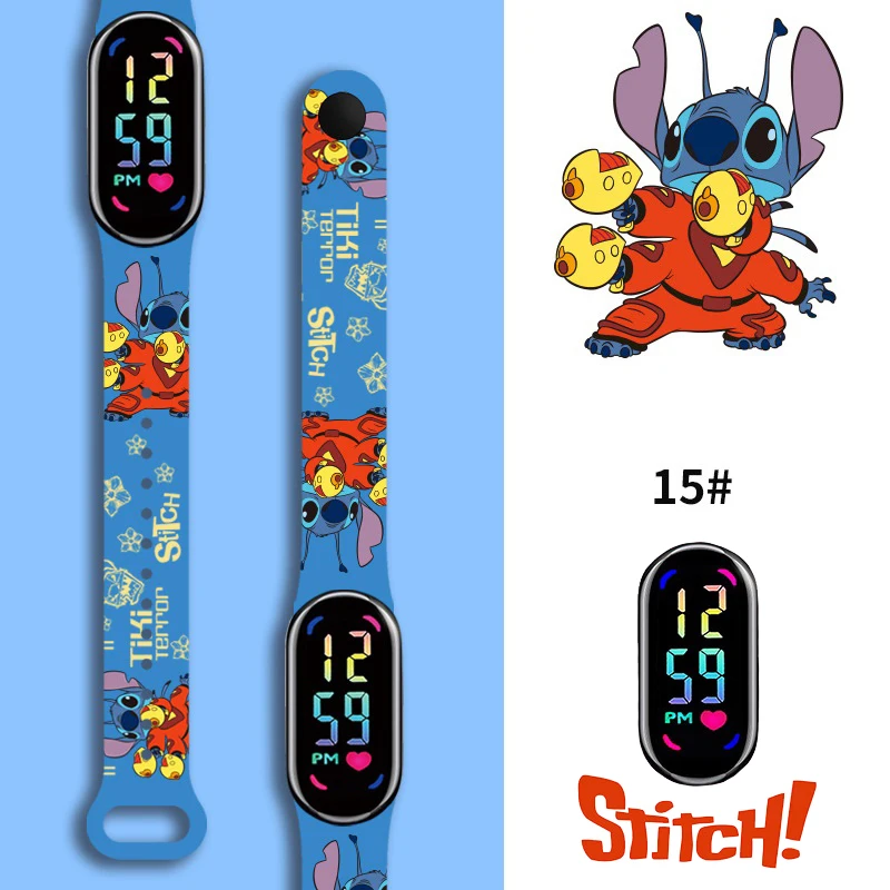 

Exquisite Disney Stitch Watch for Girls Waterproof Touch Screen Great as Sport Gift Watch