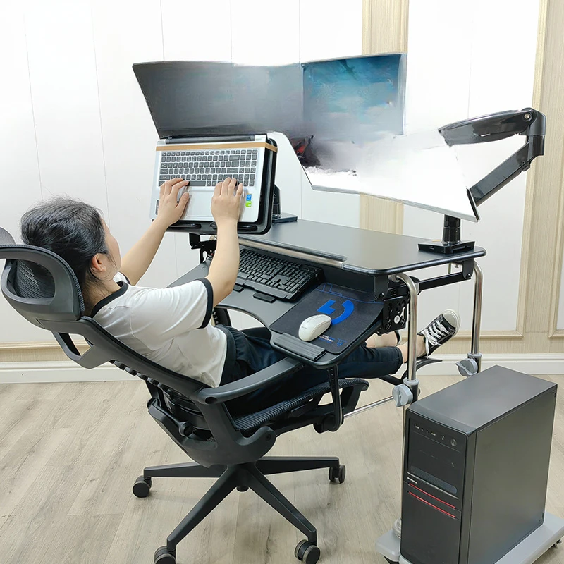 Laptop Desk, Computer Desk On The Bed, Folding Bedside Table, Lazy Space Capsule Sofa, SuSpended Bracket